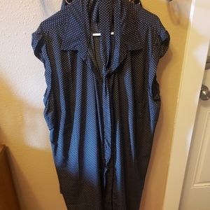 Knee length,size 26, old navy polka dot sack dress